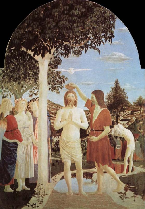 Piero della Francesca The Baptism of Christ